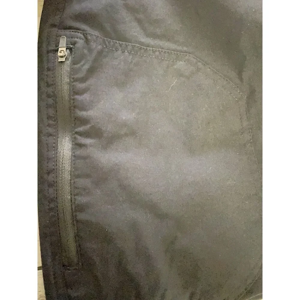 Eddie Bauer Fleece Lined Pants‎ Size 38x30 Black Men's Hike Hunt